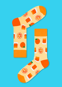 Оранжевые JNRB: Носки Сок-носок