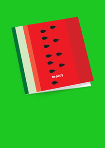 Открытки Funny Socks: Открытка Be juicy - Мочи корки!