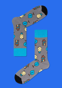 На счастье JNRB: Носки Дом-сын-дерево