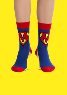 Цветные носки JNRB: Носки Супермен
