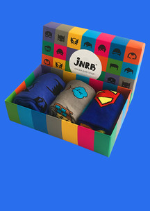 Цветные носки для всей семьи Супермен JNRB: Набор Супергерои