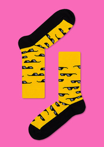 Цветные носки JNRB: Носки Солнечные очки