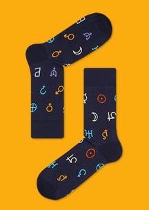 С символами JNRB: Носки Ретроградный Меркурий