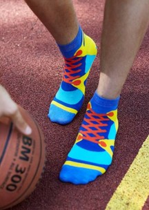 Цветные носки JNRB: Носки Кеды синие