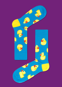 Look для всей семьи Кря-кря JNRB: Носки Кря-кря