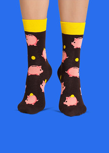 Цветные носки JNRB: Носки Копилка