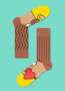 С любовью JNRB: Носки Влюбленная парочка