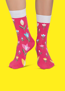 Цветные носки JNRB: Носки Подснежники