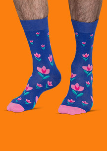 Цветные носки JNRB: Носки Эдельвейсы