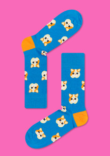 Цветные носки JNRB: Носки Персиковый кот