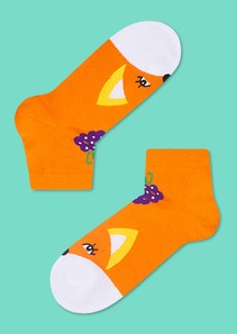 Цветные носки JNRB: Носки Лиса-плутовка