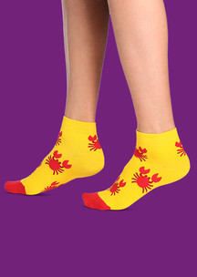 Цветные носки JNRB: Носки Держи краба