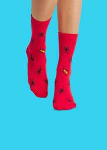 Цветные носки JNRB: Носки Опасные насекомые