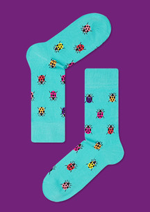 Цветные носки JNRB: Носки Цветной клещ