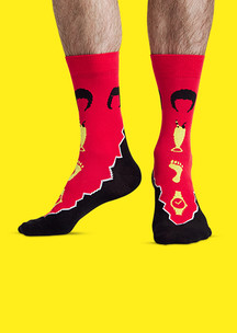 Цветные носки JNRB: Носки Криминальное чтиво