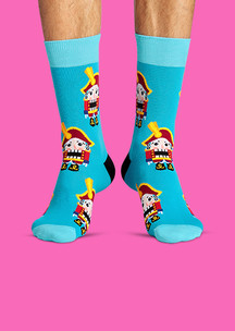 Цветные носки JNRB: Носки Щелкунчик