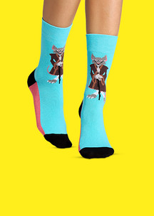 Цветные носки JNRB: Носки Мудрая мышь