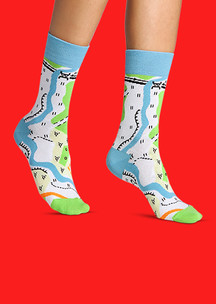 Цветные носки JNRB: Носки Ориентирование на местности