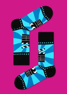 Цветные носки JNRB: Носки Камера! Мотор!