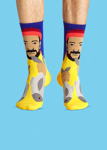 FunnySocks мужские носки с рыбой