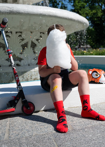 Цветные носки JNRB: Носки Паразиты