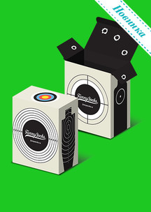 Мастеру Funny Socks: Коробка для 2-х пар Маленькая мишень