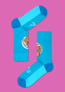 С персонажами JNRB: Носки Энштейн