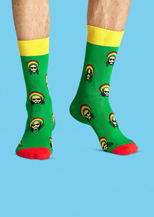 Цветные носки JNRB: Носки Растаманские