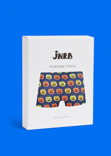 Цветные носки JNRB: Трусы боксеры Хохочующие тыквы