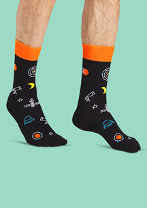 Подарок на День космонавтики — носки FunnySocks