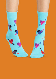 Женские длинные носки из хлопка  FunnySocks