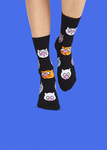 Мужские и женские носки с котами FunnySocks