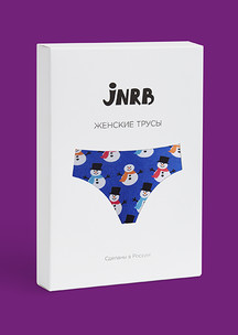 Цветные носки JNRB: Трусики Снеговики