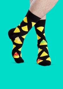 Цветные носки JNRB: Носки Начос для мучачос
