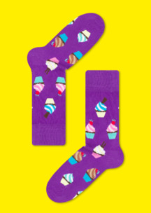 Цветные носки JNRB: Носки Корзиночки с крэмом