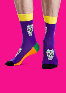 Цветные носки JNRB: Носки Парень из Мексики