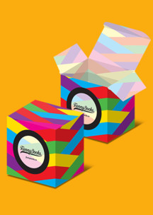 Разноцветные Funny Socks: Коробка Чайнатаун для 4-х пар