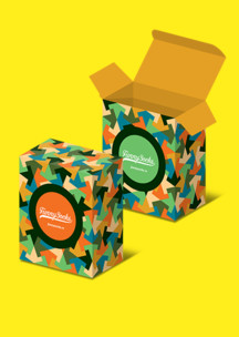 Подарочная упаковка Funny Socks: Коробка Фавелы Рио для 2-х пар