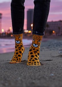 Цветные носки JNRB: Носки Леопардовый ягуар