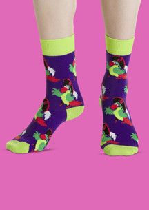 Цветные носки JNRB: Носки Капитан Попугай