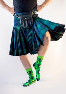 Цветные носки JNRB: Носки Шотландский клевер