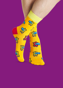 Цветные носки JNRB: Носки Не щелкай клювом