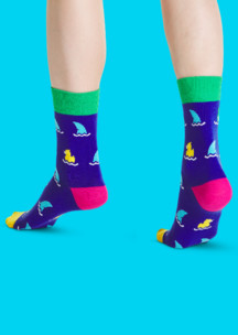 Цветные носки JNRB: Носки Акулий плавник