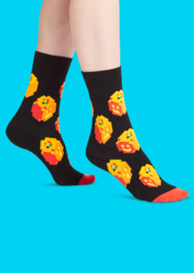 Цветные носки JNRB: Носки Кубические тыковки