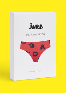 Цветные носки JNRB: Трусики Зубастые чудовища