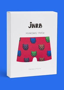Цветные носки JNRB: Трусы боксеры Питбуль