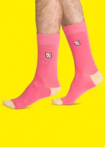 Цветные носки JNRB: Носки Розовый нос