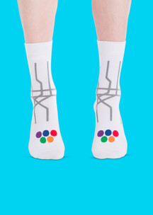 Цветные носки JNRB: Носки Питерская подземка