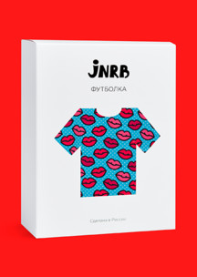 Цветные носки JNRB: Футболка женская Поцелуи
