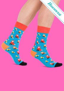 Цветные носки JNRB: Носки Лисицы-сестрицы